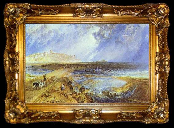 framed  J.M.W. Turner Rye, Sussex. c., ta009-2